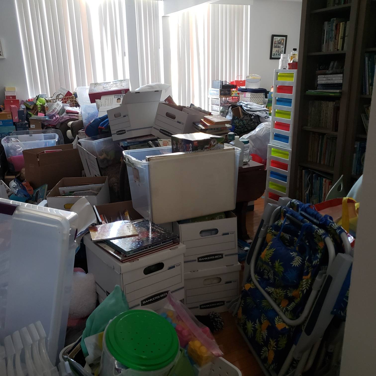 Hands on organizing before start