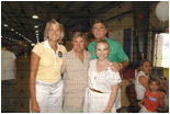 Rubbing elbows with the former governor