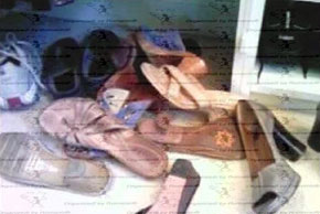 Pile of shoes Pile of shoes